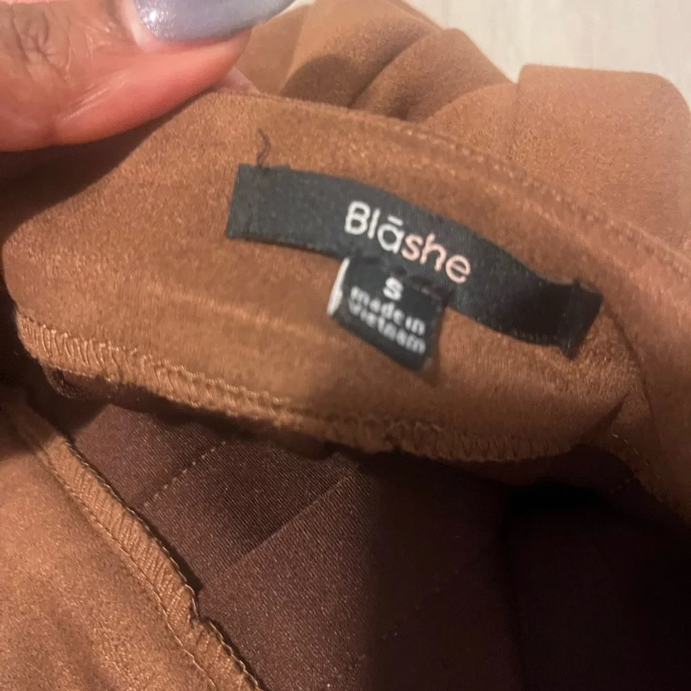 & Other Stories Chocolate‎ Brown Skater Skirt